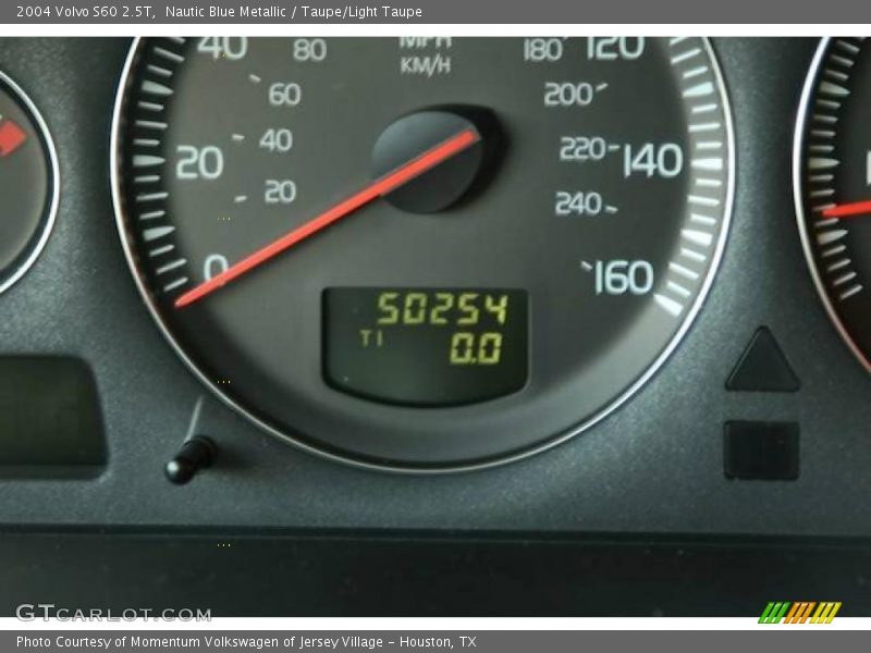 Nautic Blue Metallic / Taupe/Light Taupe 2004 Volvo S60 2.5T