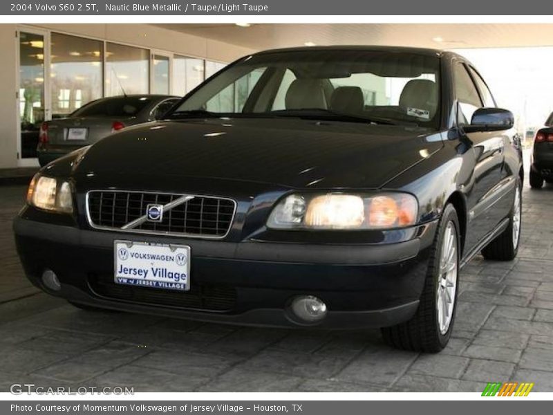Nautic Blue Metallic / Taupe/Light Taupe 2004 Volvo S60 2.5T