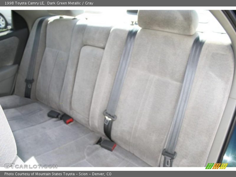Dark Green Metallic / Gray 1998 Toyota Camry LE