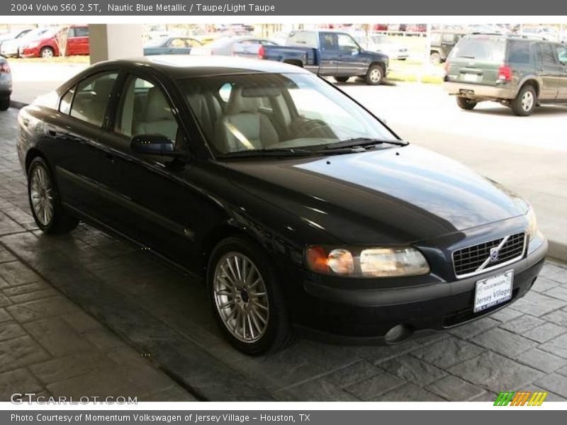 Nautic Blue Metallic / Taupe/Light Taupe 2004 Volvo S60 2.5T