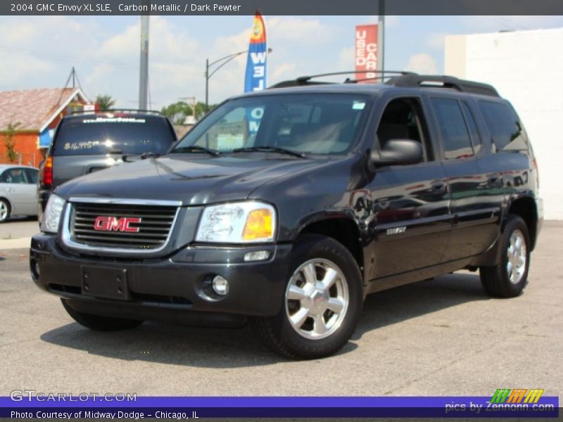 Carbon Metallic / Dark Pewter 2004 GMC Envoy XL SLE
