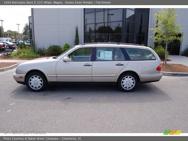 Smoke Silver Metallic / Parchment 1999 Mercedes-Benz E 320 4Matic Wagon