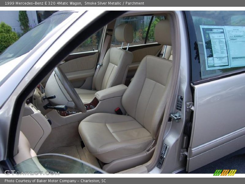 Smoke Silver Metallic / Parchment 1999 Mercedes-Benz E 320 4Matic Wagon