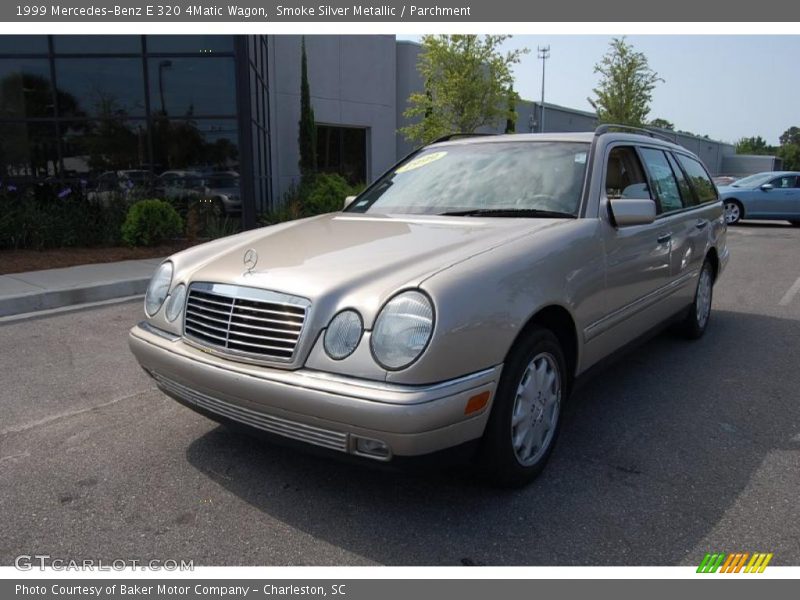 Smoke Silver Metallic / Parchment 1999 Mercedes-Benz E 320 4Matic Wagon