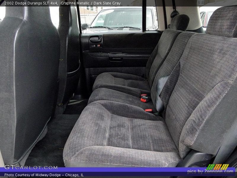 Graphite Metallic / Dark Slate Gray 2002 Dodge Durango SLT 4x4