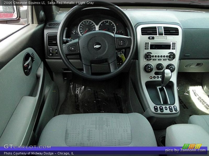 Salsa Red Metallic / Light Gray 2006 Chevrolet Equinox LS