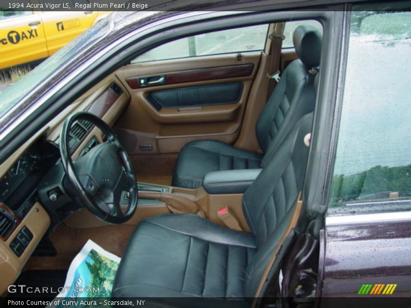 Regal Plum Pearl / Beige 1994 Acura Vigor LS