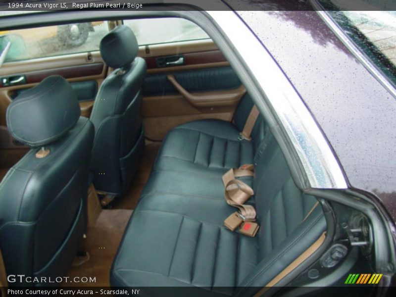 Regal Plum Pearl / Beige 1994 Acura Vigor LS