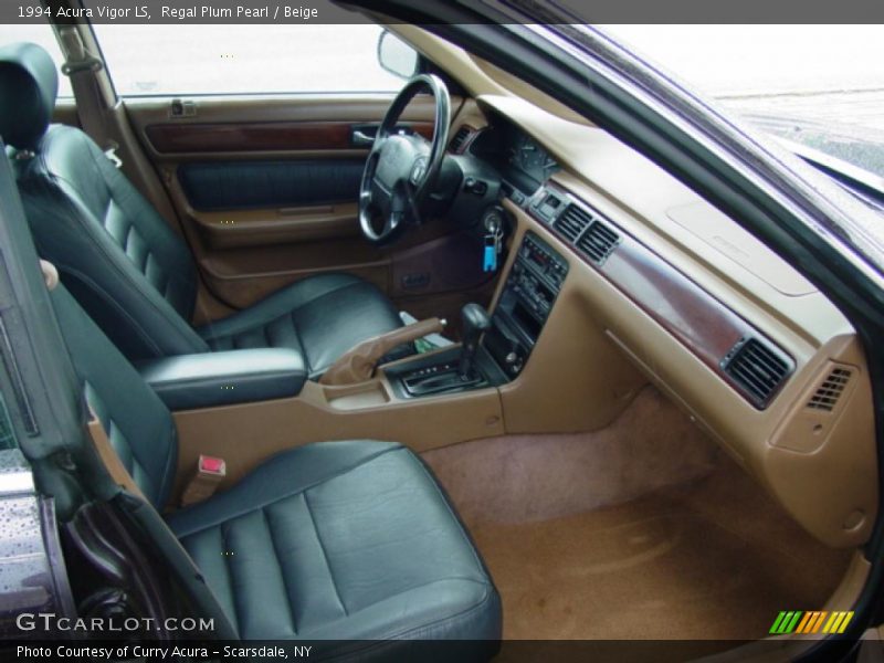 Regal Plum Pearl / Beige 1994 Acura Vigor LS