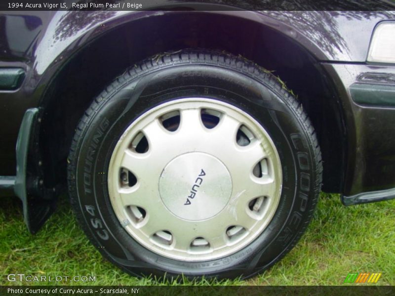 Regal Plum Pearl / Beige 1994 Acura Vigor LS