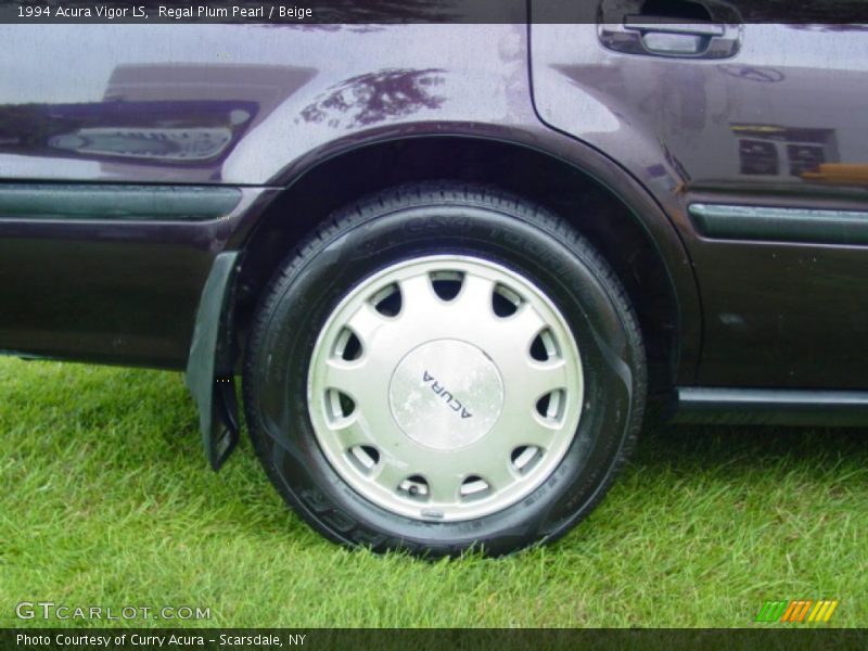 Regal Plum Pearl / Beige 1994 Acura Vigor LS