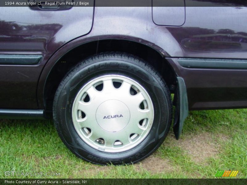 Regal Plum Pearl / Beige 1994 Acura Vigor LS