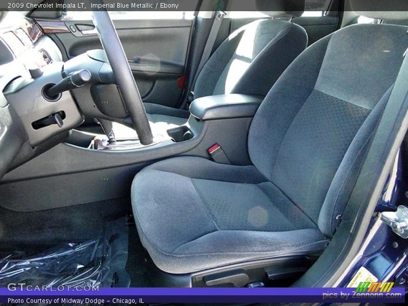 Imperial Blue Metallic / Ebony 2009 Chevrolet Impala LT