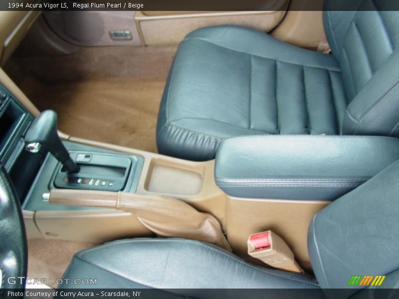 Regal Plum Pearl / Beige 1994 Acura Vigor LS