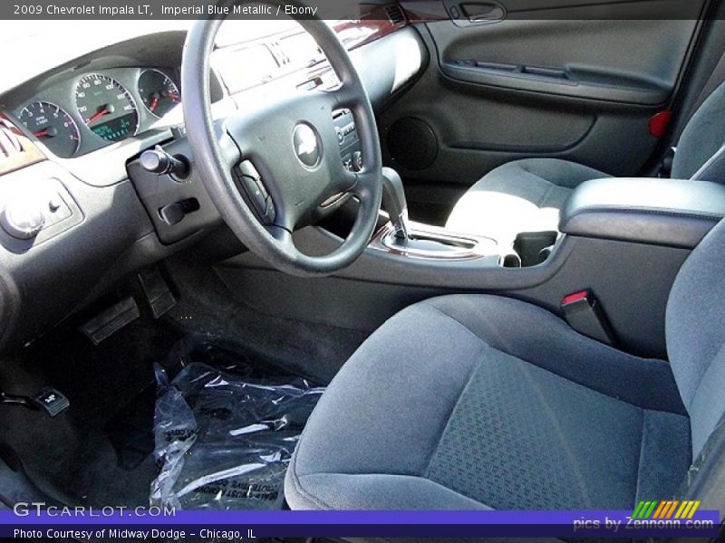 Imperial Blue Metallic / Ebony 2009 Chevrolet Impala LT