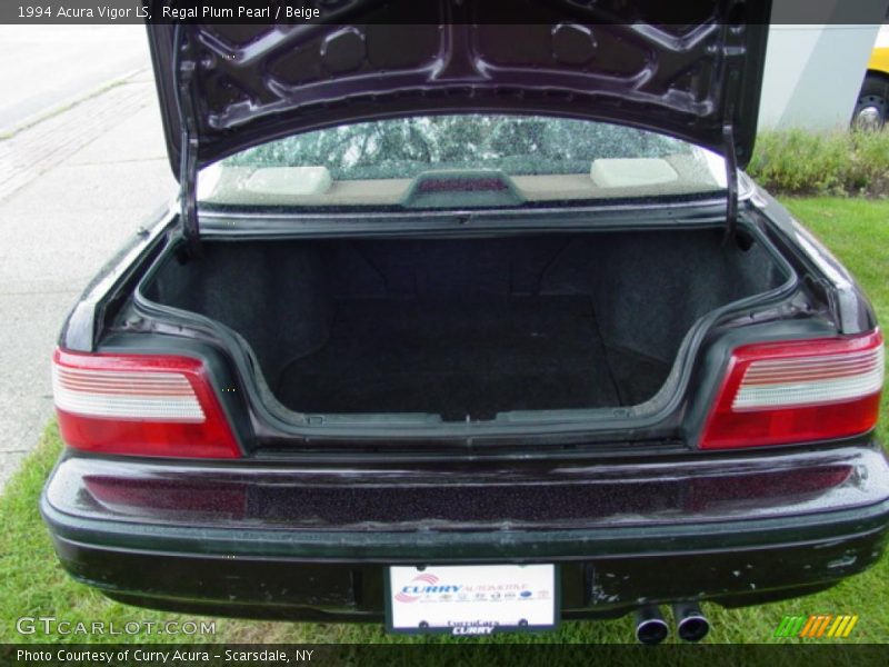 Regal Plum Pearl / Beige 1994 Acura Vigor LS