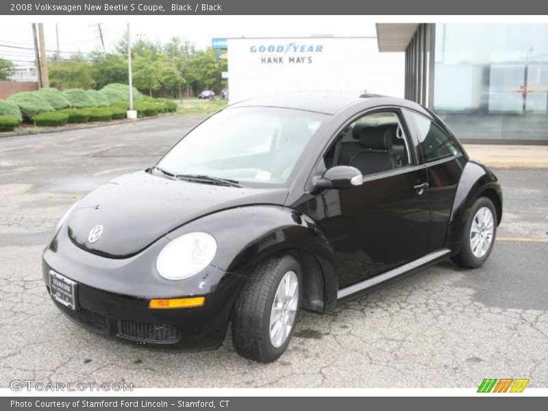 Black / Black 2008 Volkswagen New Beetle S Coupe