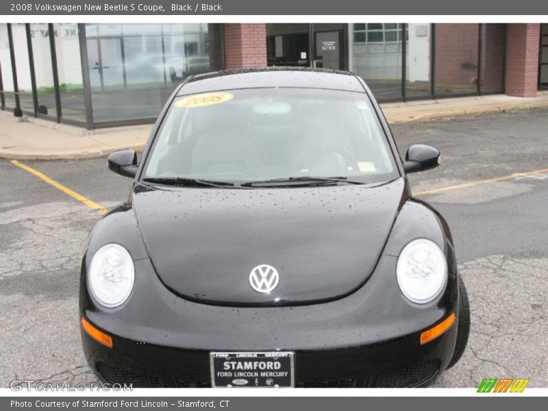 Black / Black 2008 Volkswagen New Beetle S Coupe