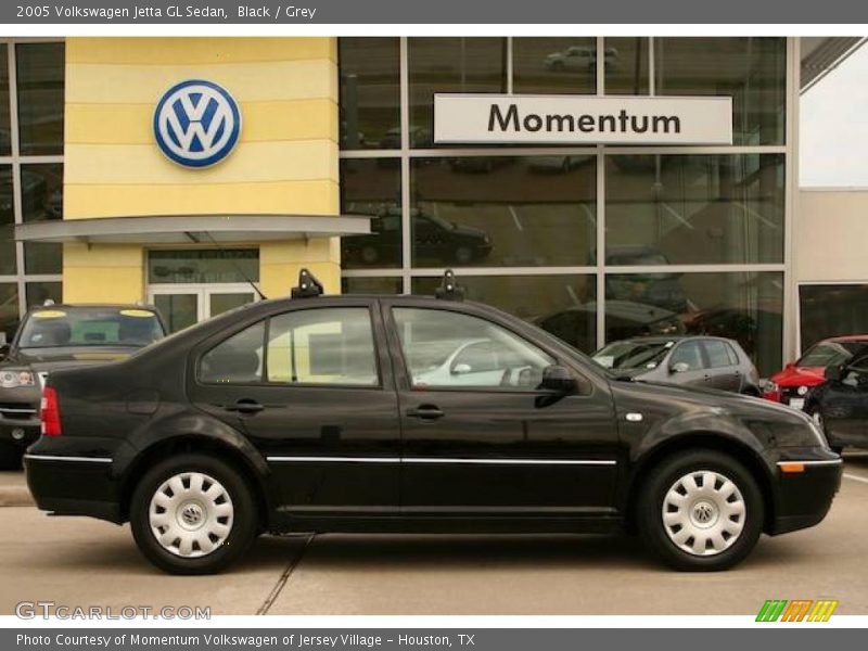 Black / Grey 2005 Volkswagen Jetta GL Sedan