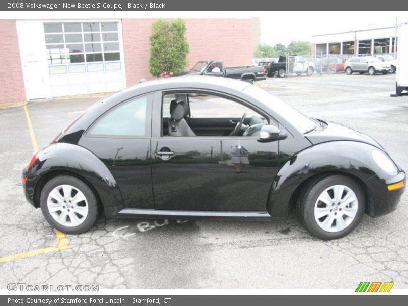 Black / Black 2008 Volkswagen New Beetle S Coupe