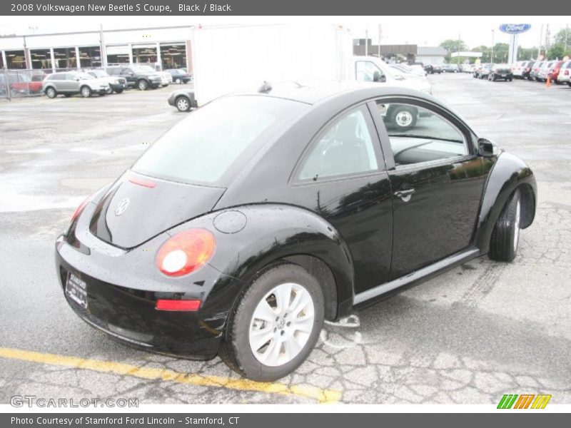 Black / Black 2008 Volkswagen New Beetle S Coupe