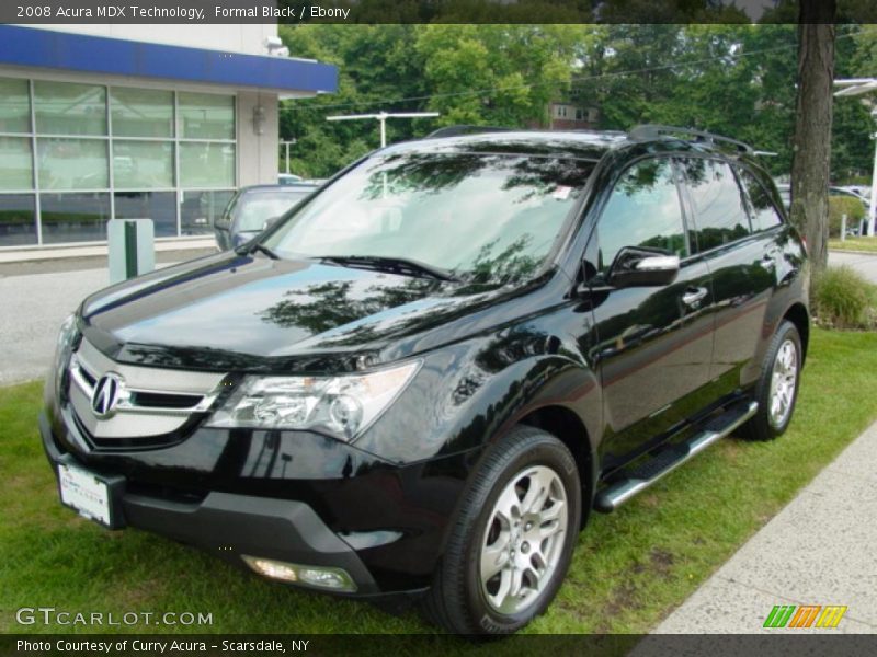 Formal Black / Ebony 2008 Acura MDX Technology