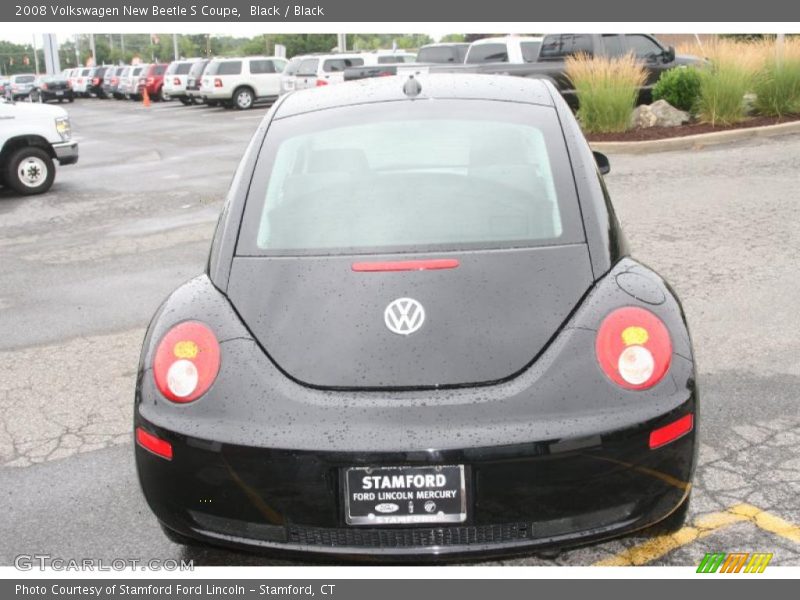 Black / Black 2008 Volkswagen New Beetle S Coupe