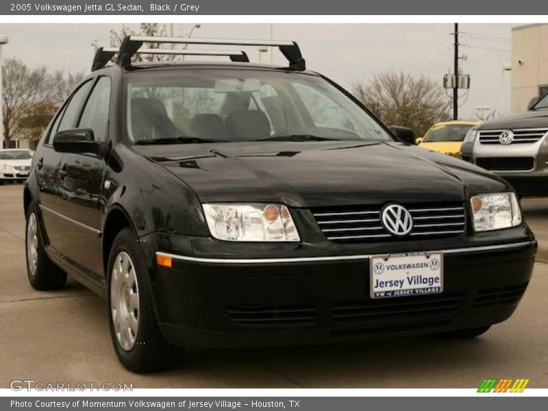 Black / Grey 2005 Volkswagen Jetta GL Sedan