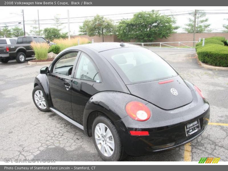 Black / Black 2008 Volkswagen New Beetle S Coupe
