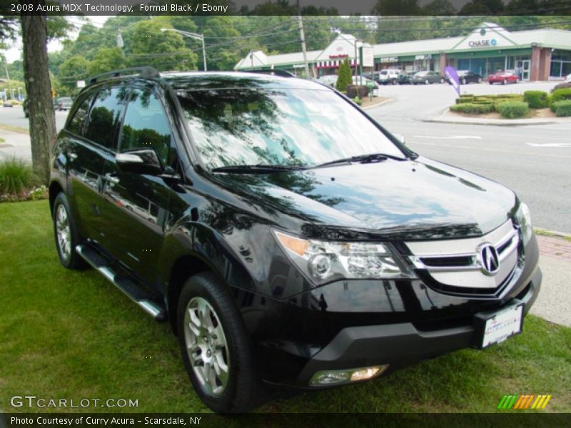 Formal Black / Ebony 2008 Acura MDX Technology