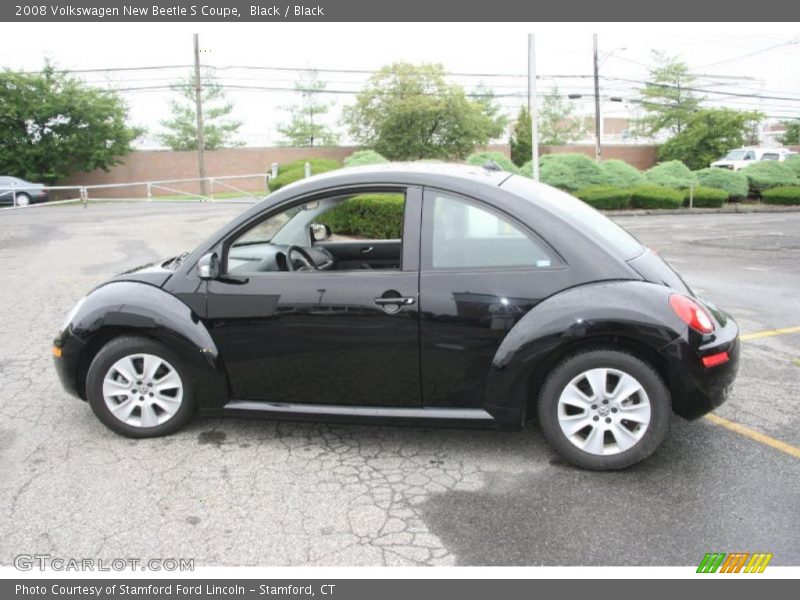 Black / Black 2008 Volkswagen New Beetle S Coupe