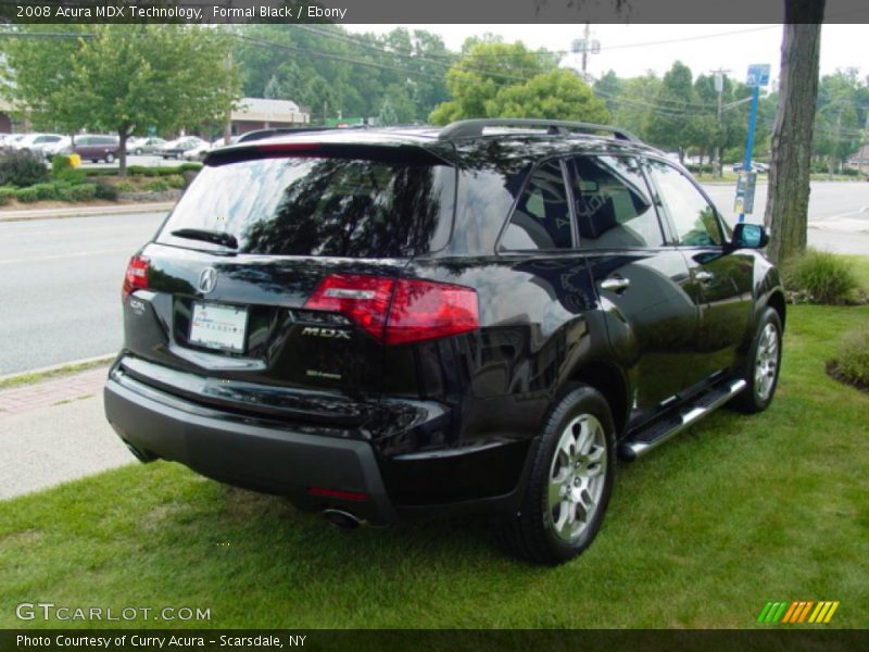 Formal Black / Ebony 2008 Acura MDX Technology