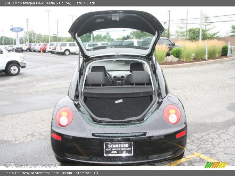 Black / Black 2008 Volkswagen New Beetle S Coupe