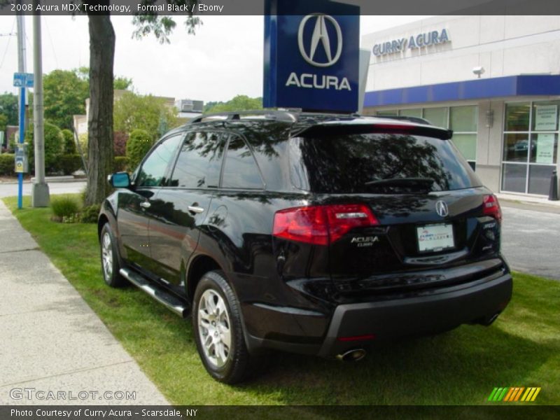 Formal Black / Ebony 2008 Acura MDX Technology
