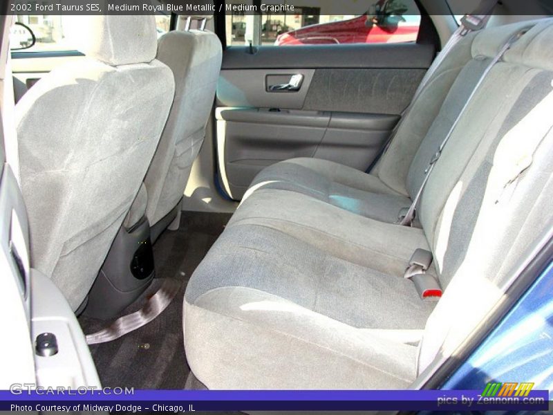 Medium Royal Blue Metallic / Medium Graphite 2002 Ford Taurus SES