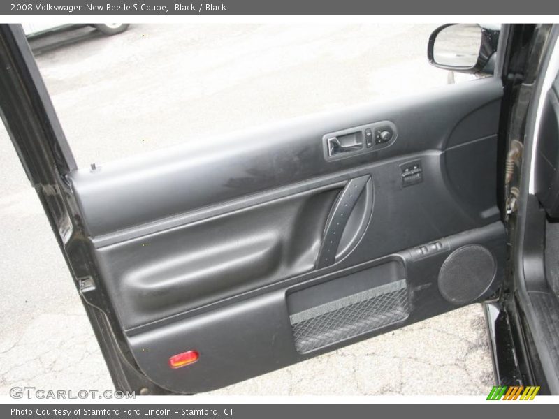 Black / Black 2008 Volkswagen New Beetle S Coupe
