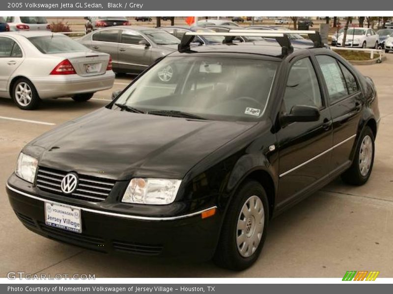 Black / Grey 2005 Volkswagen Jetta GL Sedan