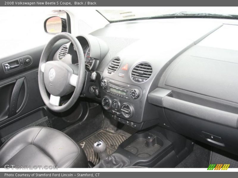 Black / Black 2008 Volkswagen New Beetle S Coupe