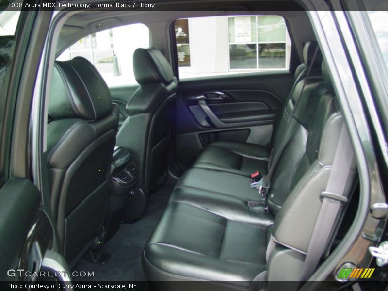 Formal Black / Ebony 2008 Acura MDX Technology