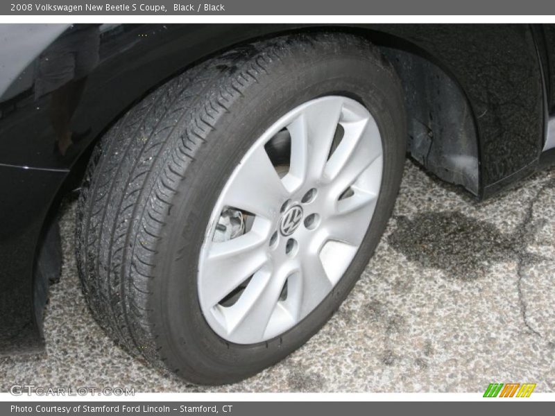 Black / Black 2008 Volkswagen New Beetle S Coupe