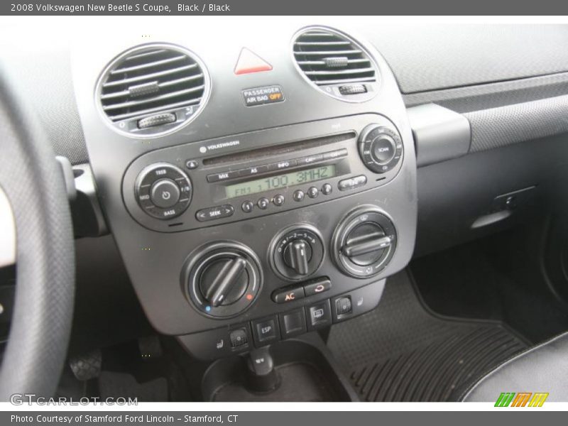 Black / Black 2008 Volkswagen New Beetle S Coupe