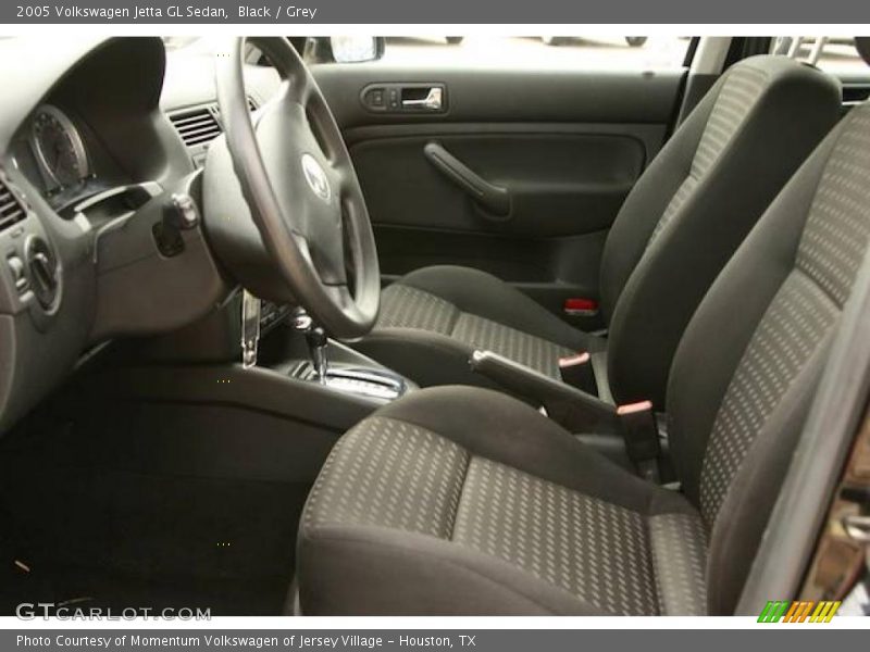 Black / Grey 2005 Volkswagen Jetta GL Sedan