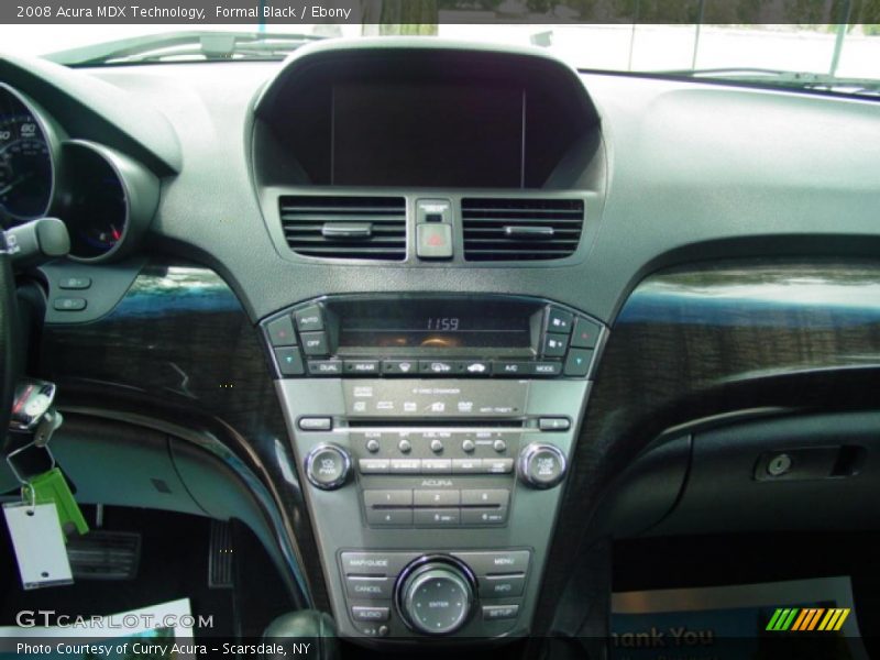 Formal Black / Ebony 2008 Acura MDX Technology