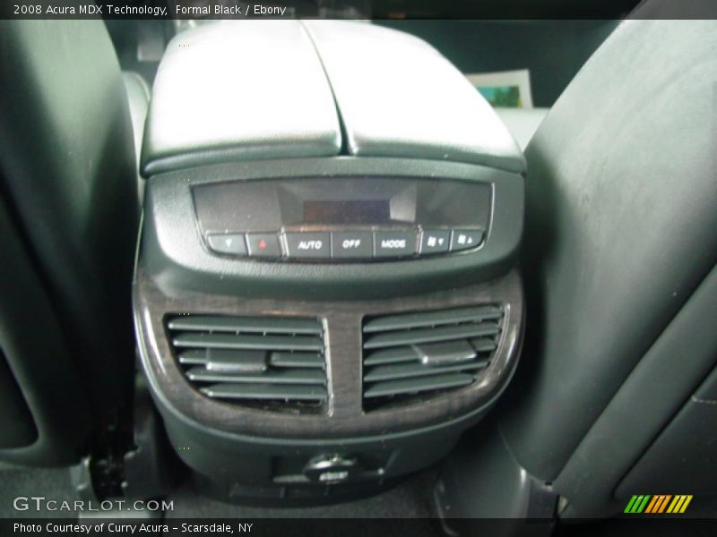 Formal Black / Ebony 2008 Acura MDX Technology