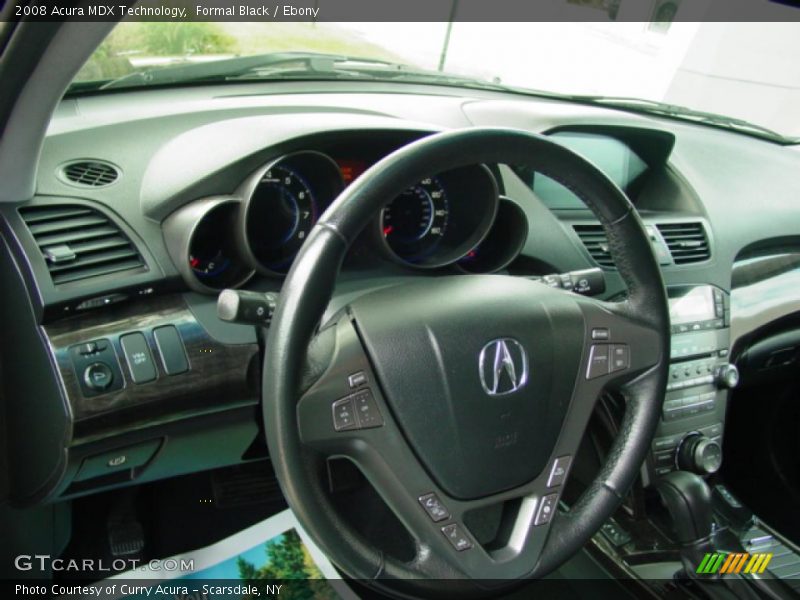 Formal Black / Ebony 2008 Acura MDX Technology