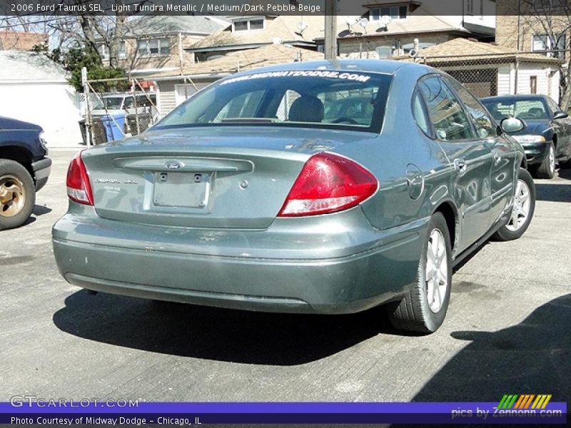 Light Tundra Metallic / Medium/Dark Pebble Beige 2006 Ford Taurus SEL