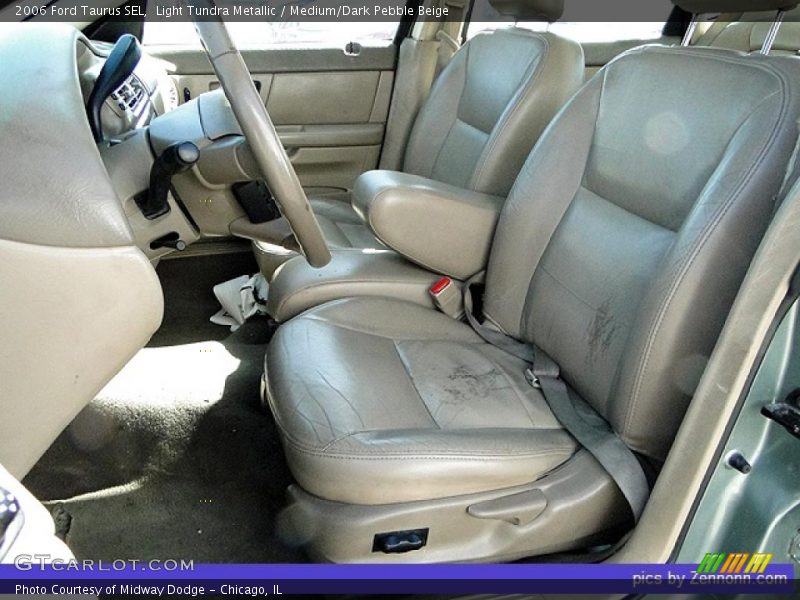 Light Tundra Metallic / Medium/Dark Pebble Beige 2006 Ford Taurus SEL