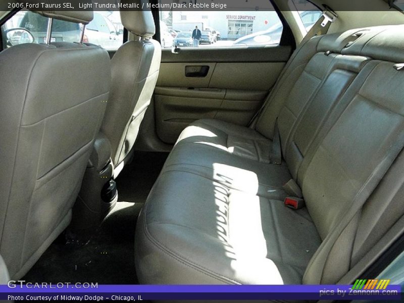 Light Tundra Metallic / Medium/Dark Pebble Beige 2006 Ford Taurus SEL