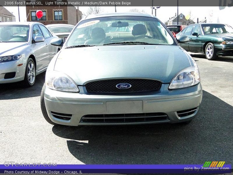 Light Tundra Metallic / Medium/Dark Pebble Beige 2006 Ford Taurus SEL