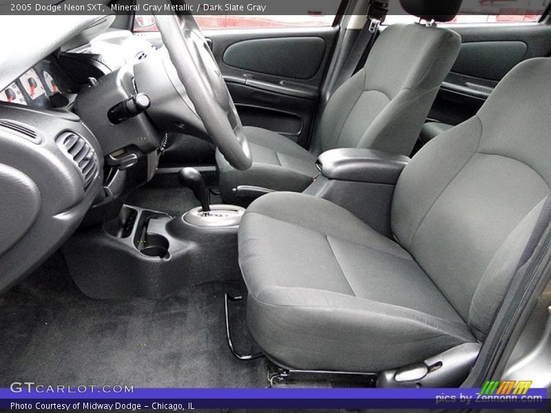 Mineral Gray Metallic / Dark Slate Gray 2005 Dodge Neon SXT